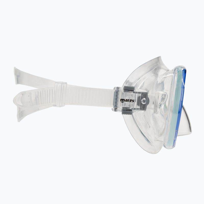 Maska do snorkelingu dziecięca Mares Zephir JR blue/clear 3