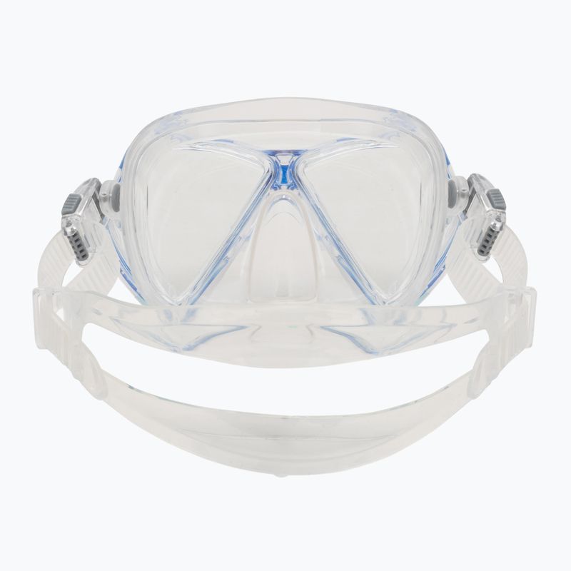 Maska do snorkelingu dziecięca Mares Zephir JR blue/clear 4