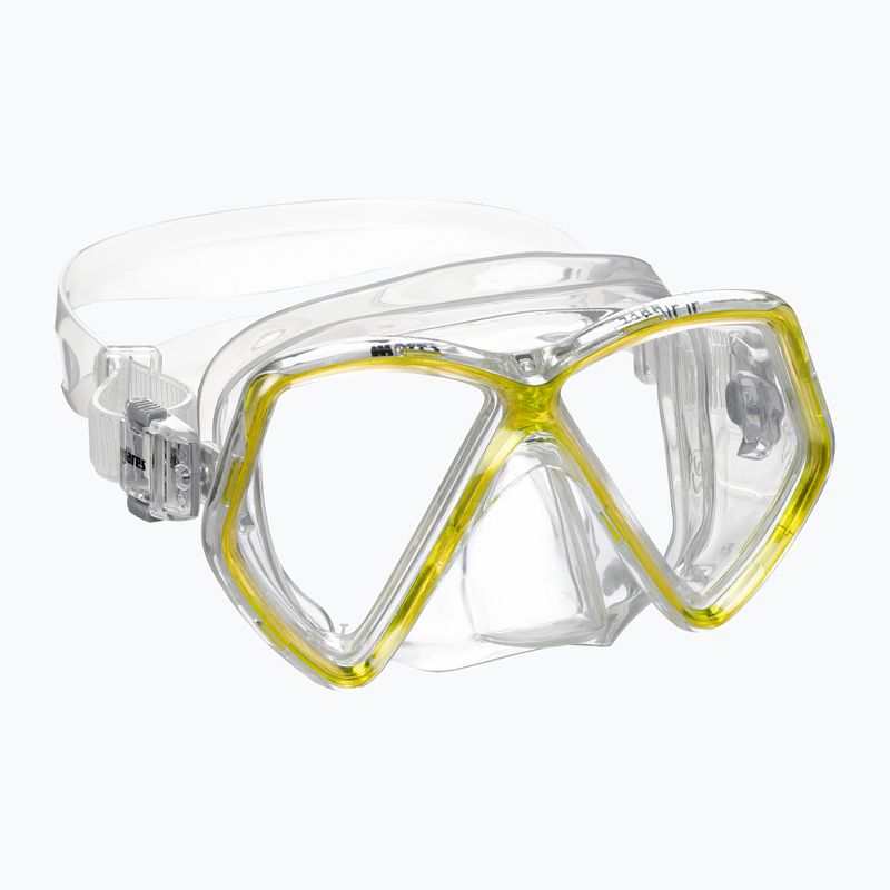 Maska do snorkelingu dziecięca Mares Zephir JR yellow/clear