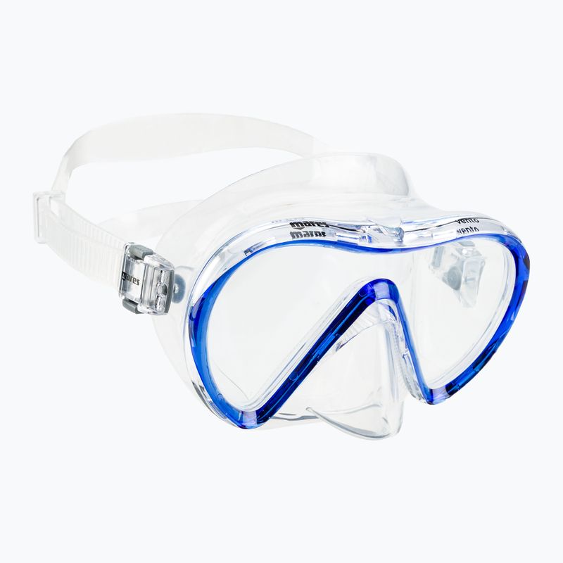 Zestaw do nurkowania Mares Vento clear/blue 2
