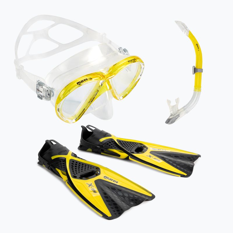 Zestaw do nurkowania Mares X-One Marea yellow/black