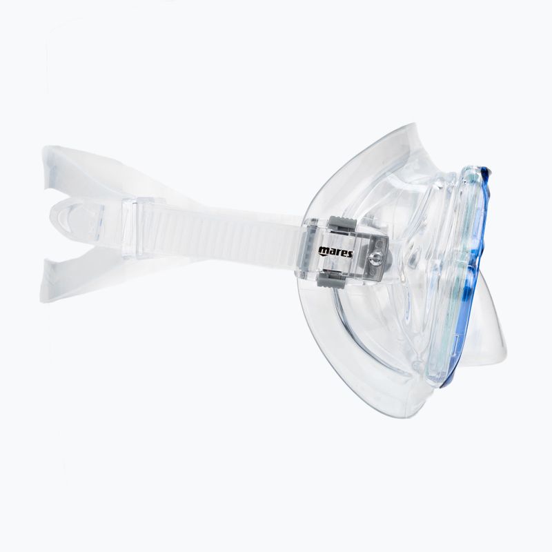 Zestaw do nurkowania Mares Zephir clear/blue 4