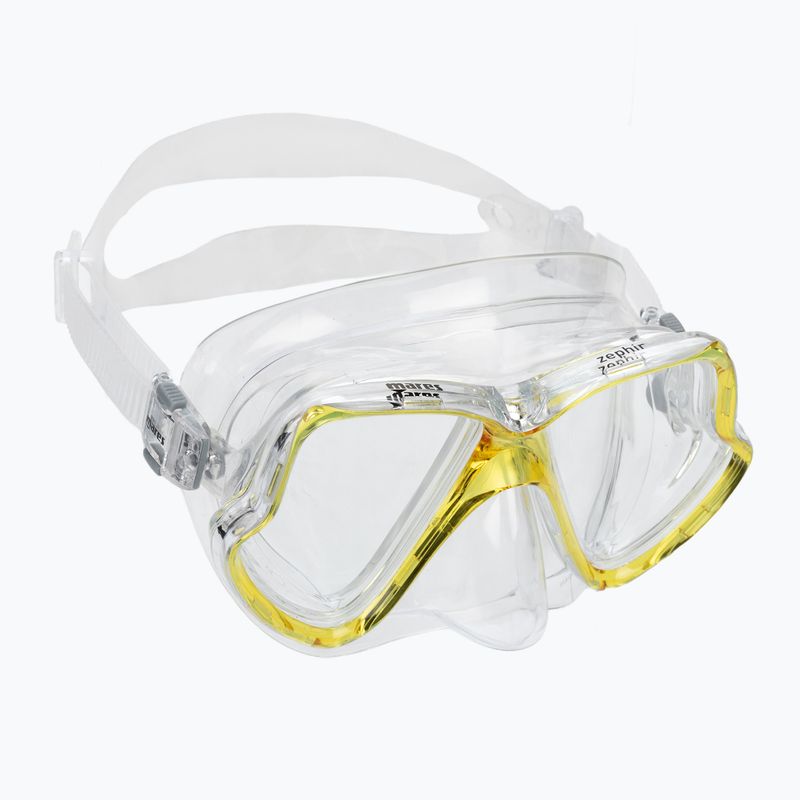 Zestaw do nurkowania Mares Zephir clear/yellow 2