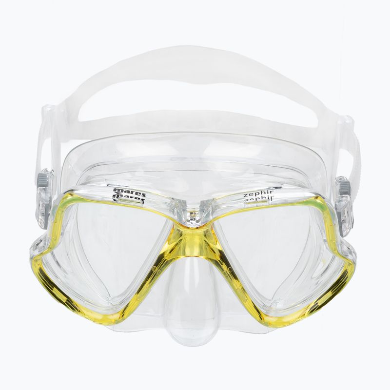Zestaw do nurkowania Mares Zephir clear/yellow 3