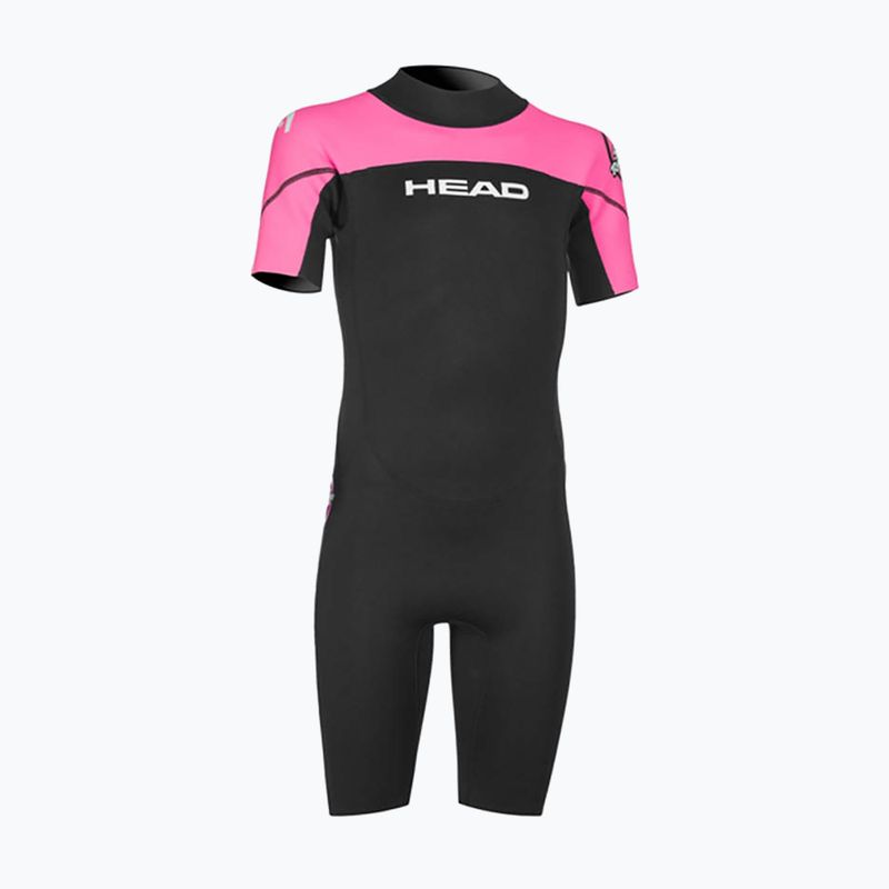 Pianka do pływania dziecięca HEAD Sea Ranger 1,5 mm black/pink