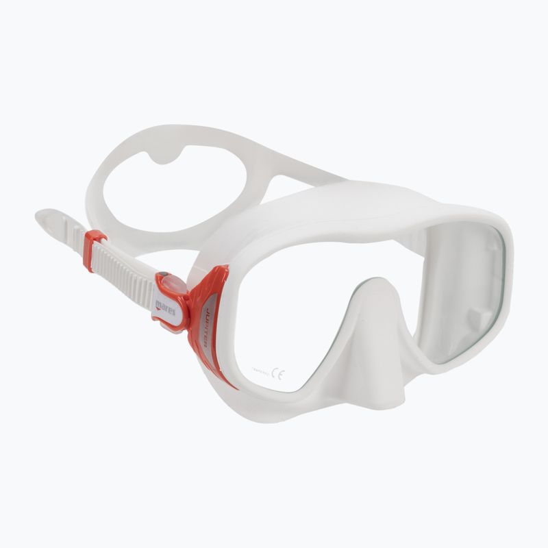 Maska do nurkowania Mares Jupiter white/red