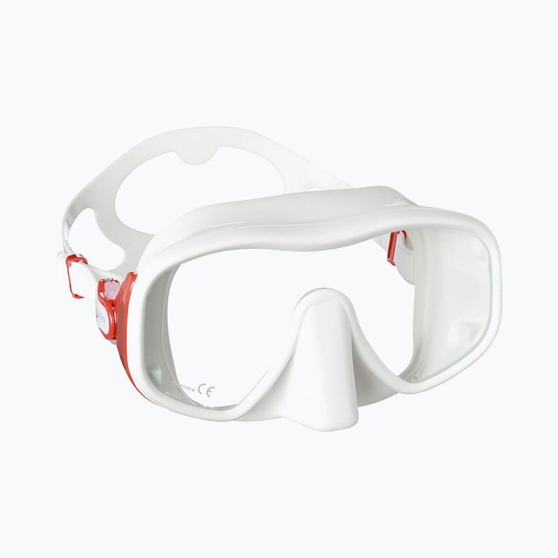 Maska do nurkowania Mares Jupiter white/red 6