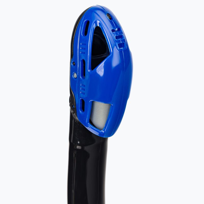 Fajka do nurkowania Mares Rebel Dry black/blue 2