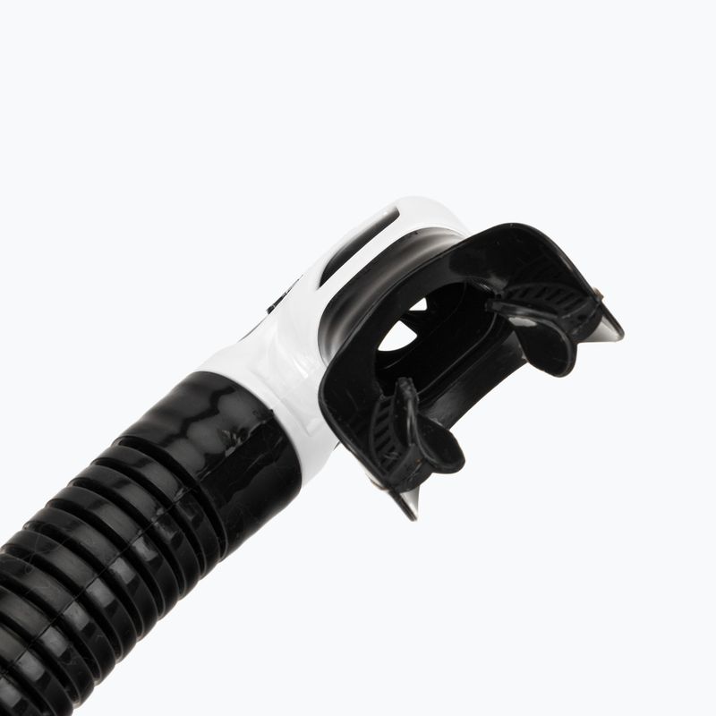 Fajka do nurkowania Mares Rebel Dry black/white 3