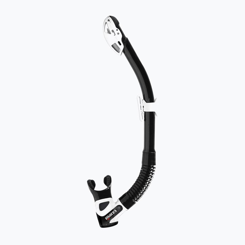 Fajka do nurkowania Mares Rebel Dry black/white 4