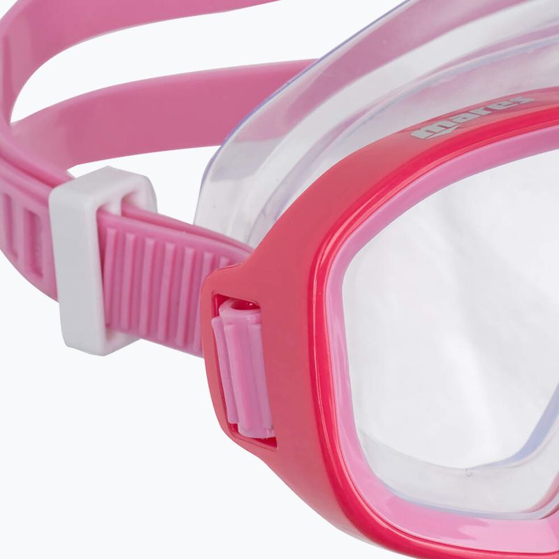 Maska do nurkowania Mares Puffer pink pink/clear 3