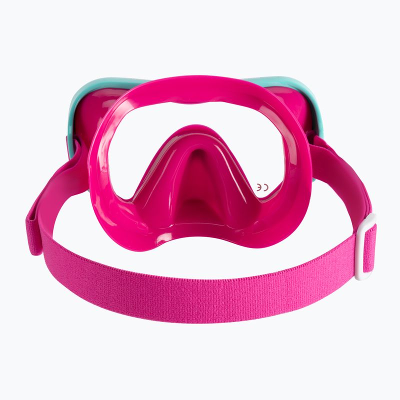 Zestaw do nurkowania dziecięcy Mares Turtle pink 6