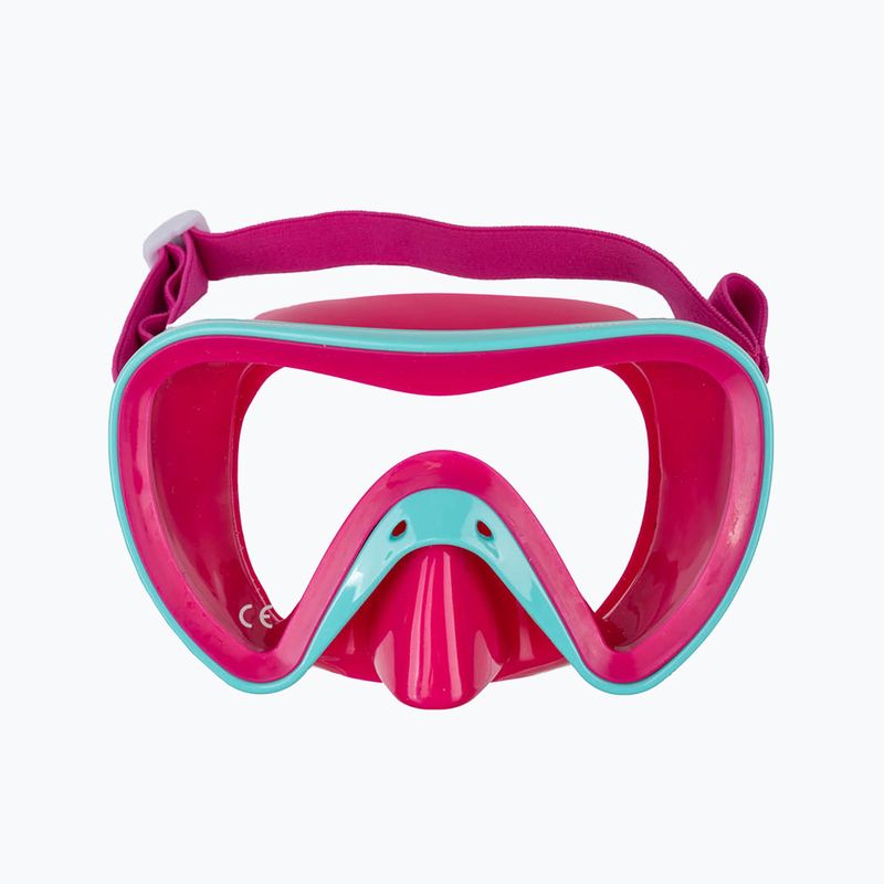 Zestaw do nurkowania dziecięcy Mares Turtle pink 9
