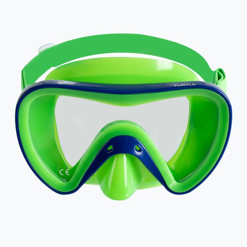 Zestaw do nurkowania dziecięcy Mares Turtle green 3