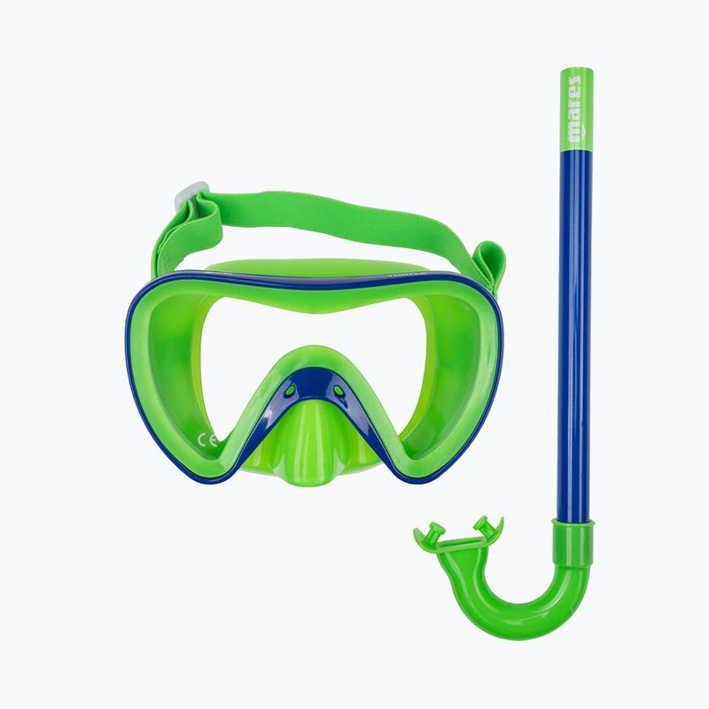 Zestaw do nurkowania dziecięcy Mares Turtle green 8