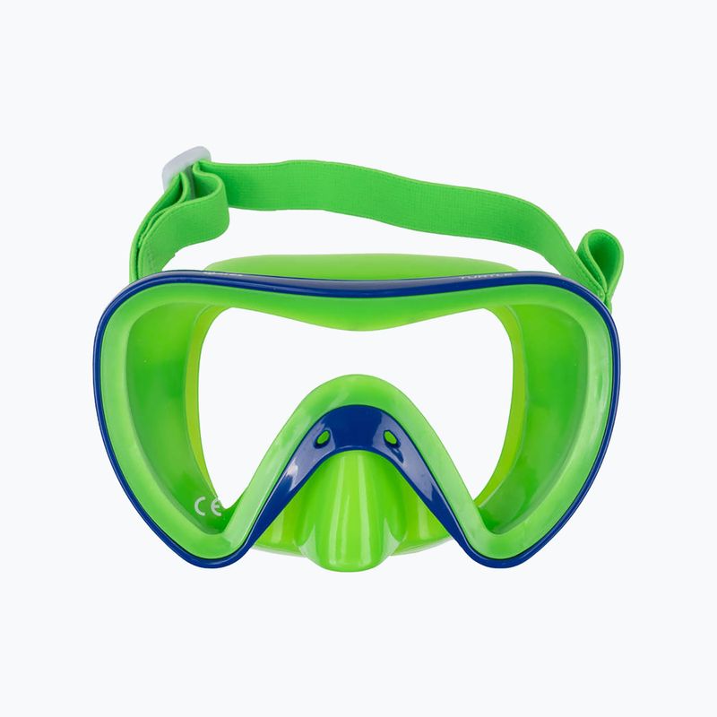 Zestaw do nurkowania dziecięcy Mares Turtle green 9
