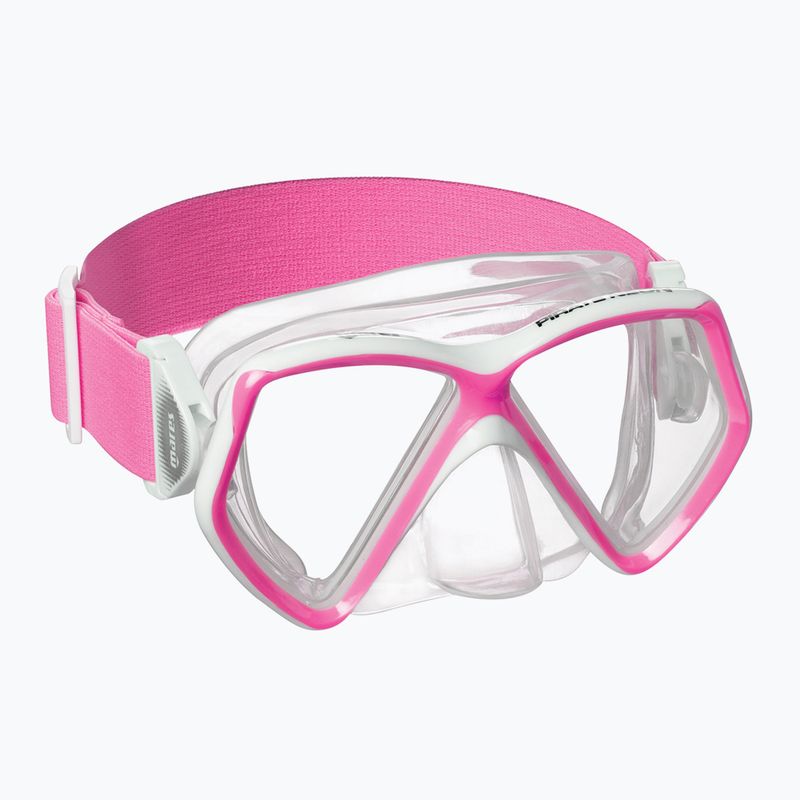 Zestaw do snorkelingu dziecięcy Mares Combo Pirate Neon pink/white/clear 2