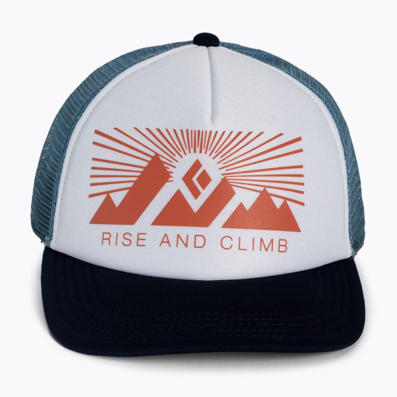 Czapka z daszkiem damska Black Diamond Trucker white/blue ash 4