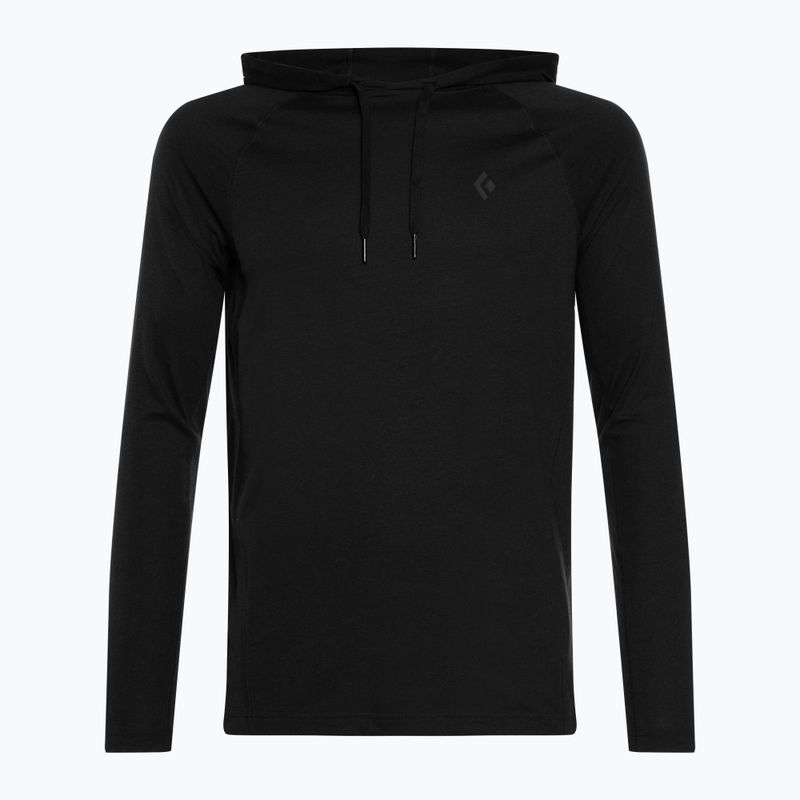 Bluza trekkingowa męska Black Diamond Crag Hoody black 4