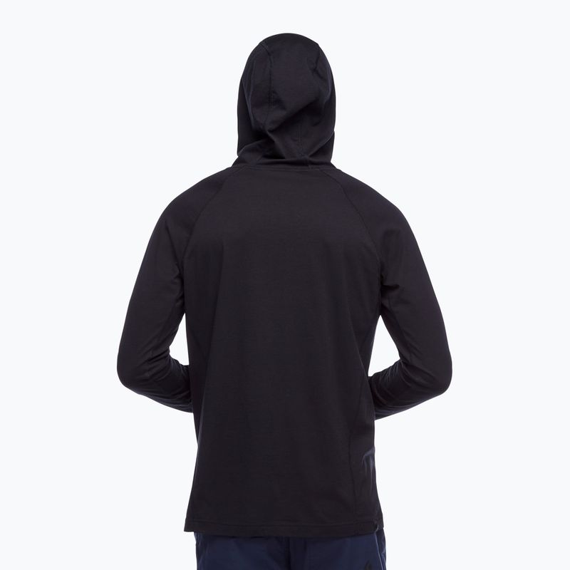Bluza trekkingowa męska Black Diamond Crag Hoody black 3
