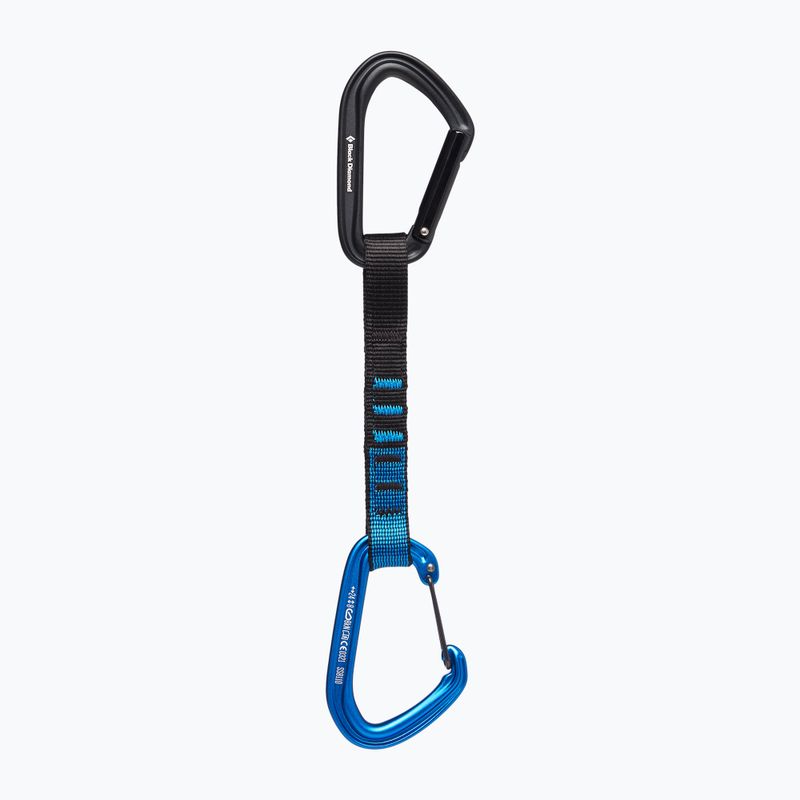 Ekspres wspinaczkowy Black Diamond Hotforge Hybrid Quickdraw 16 cm blue