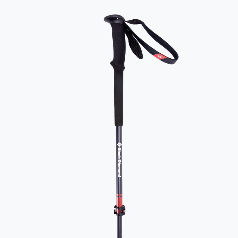 Kije trekkingowe Black Diamond Trail Pro Trek fire red 2