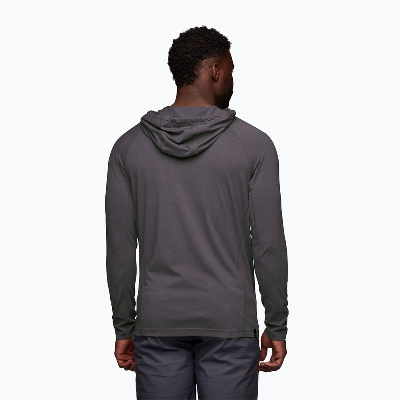 Bluza trekkingowa męska Black Diamond Crag Hoody carbon 2