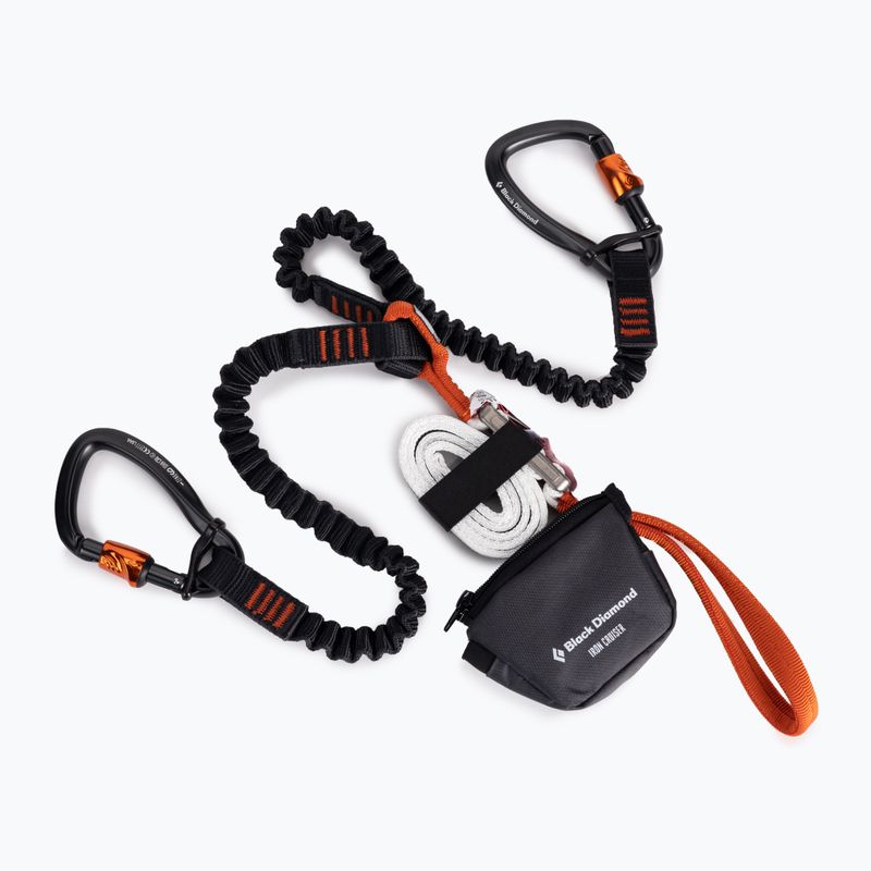 Lonża Black Diamond Iron Cruiser Via Ferrata Set dark slate 2