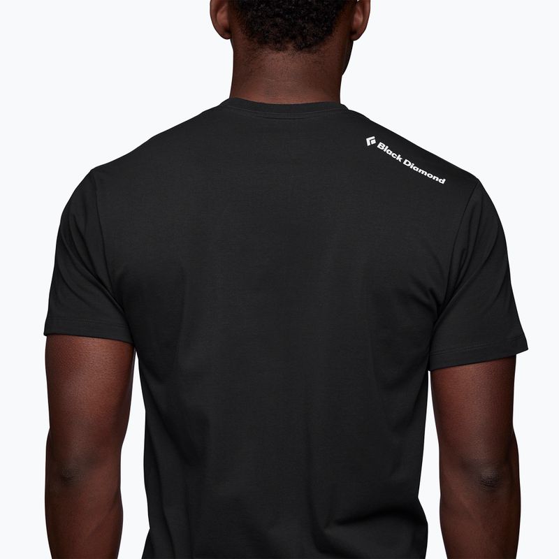 Koszulka trekkingowa męska Black Diamond Spaceshot black 3