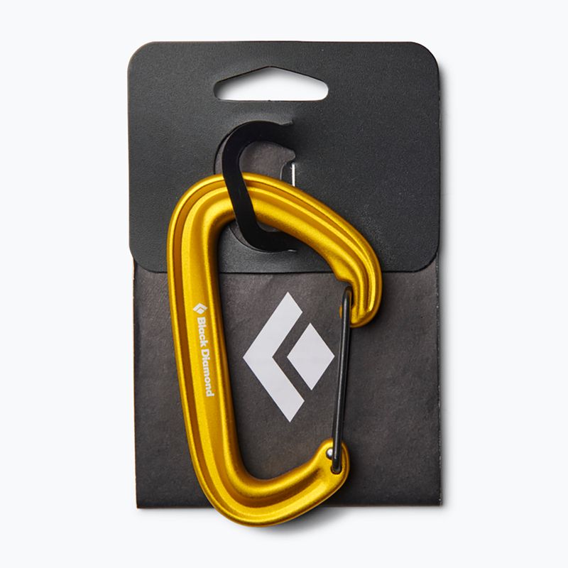 Karabinek Black Diamond Litewire yellow 2