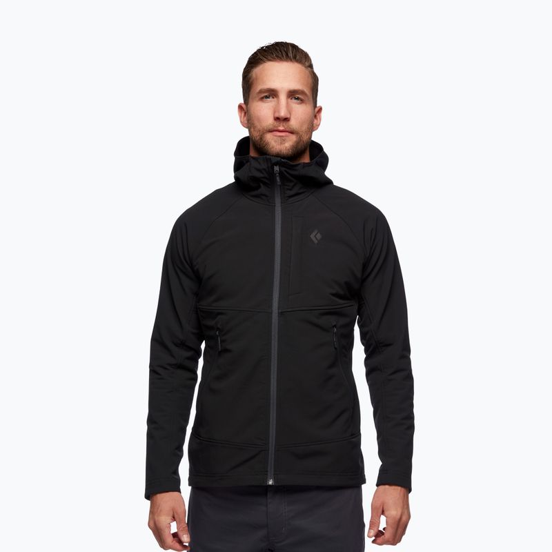 Kurtka softshell męska Black Diamond Element Hoody black