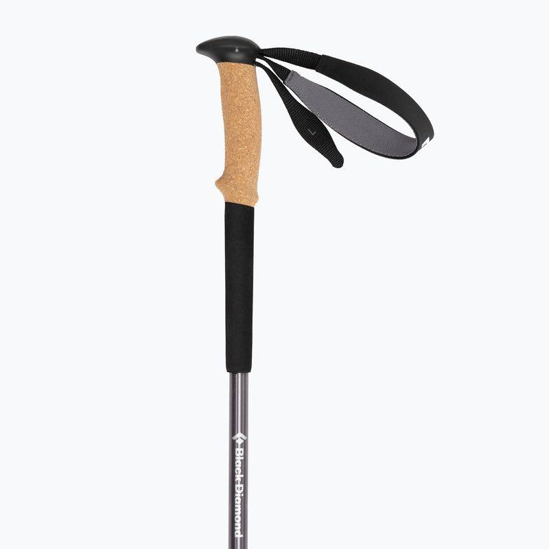 Kije trekkingowe Black Diamond Trail Cork Trek granite 4