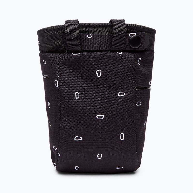 Woreczek na magnezję Black Diamond Gym black carabiner print 2