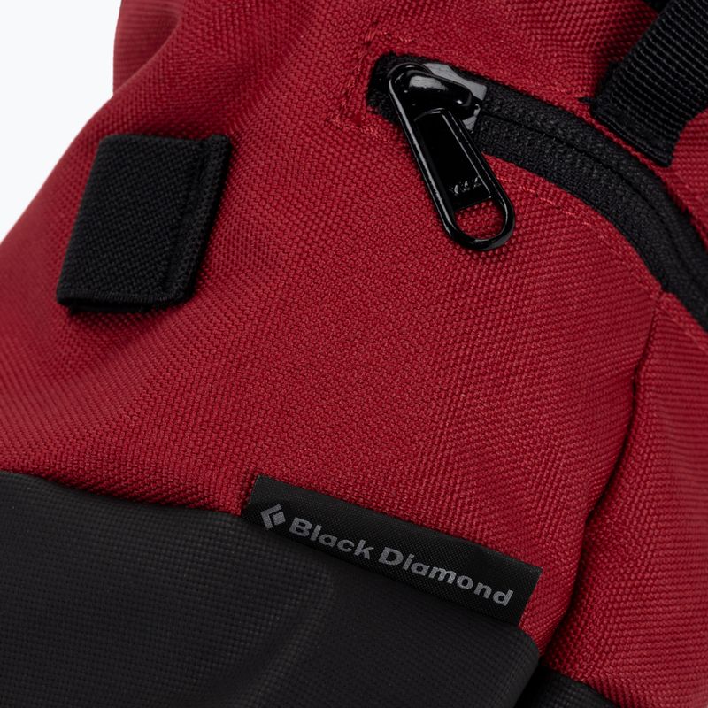 Woreczek na magnezję Black Diamond Mojo Zip vermilion 4