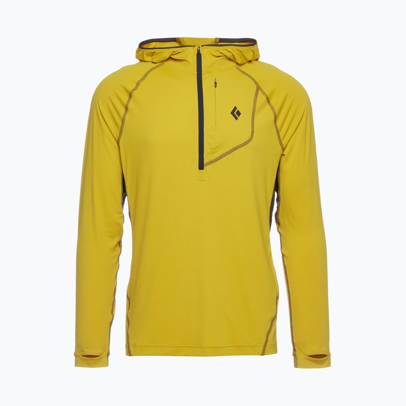 Bluza trekkingowa męska Black Diamond Alpenglow Pro Hoody sulphur