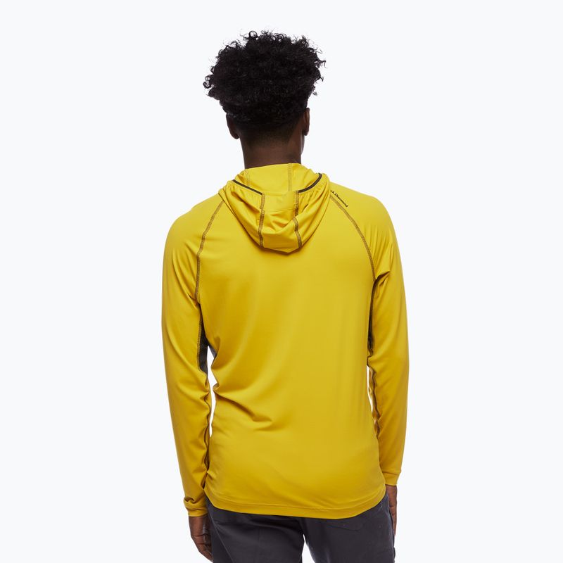 Bluza trekkingowa męska Black Diamond Alpenglow Pro Hoody sulphur 3