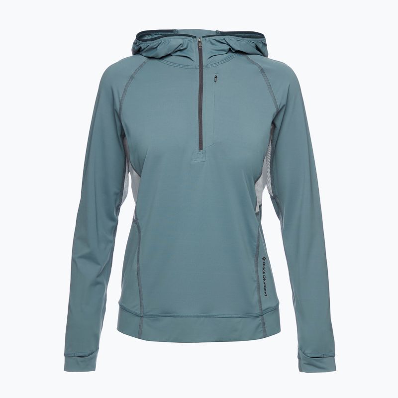 Bluza trekkingowa damska Black Diamond Alpenglow Pro Hoody storm blue 6