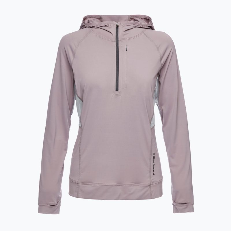 Bluza trekkingowa damska Black Diamond Alpenglow Pro Hoody wood violet 7