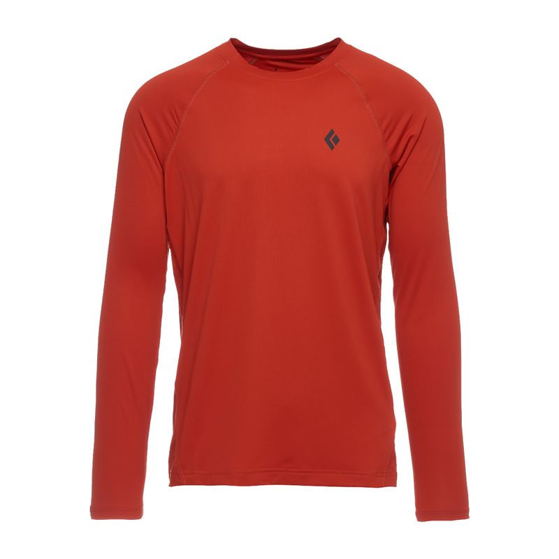 Longsleeve trekkingowy męski Black Diamond Alpenglow red rock 4