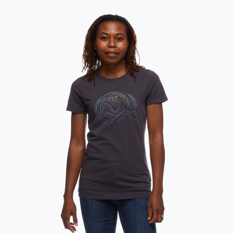 Koszulka trekkingowa damska Black Diamond Summit Scribble carbon 5
