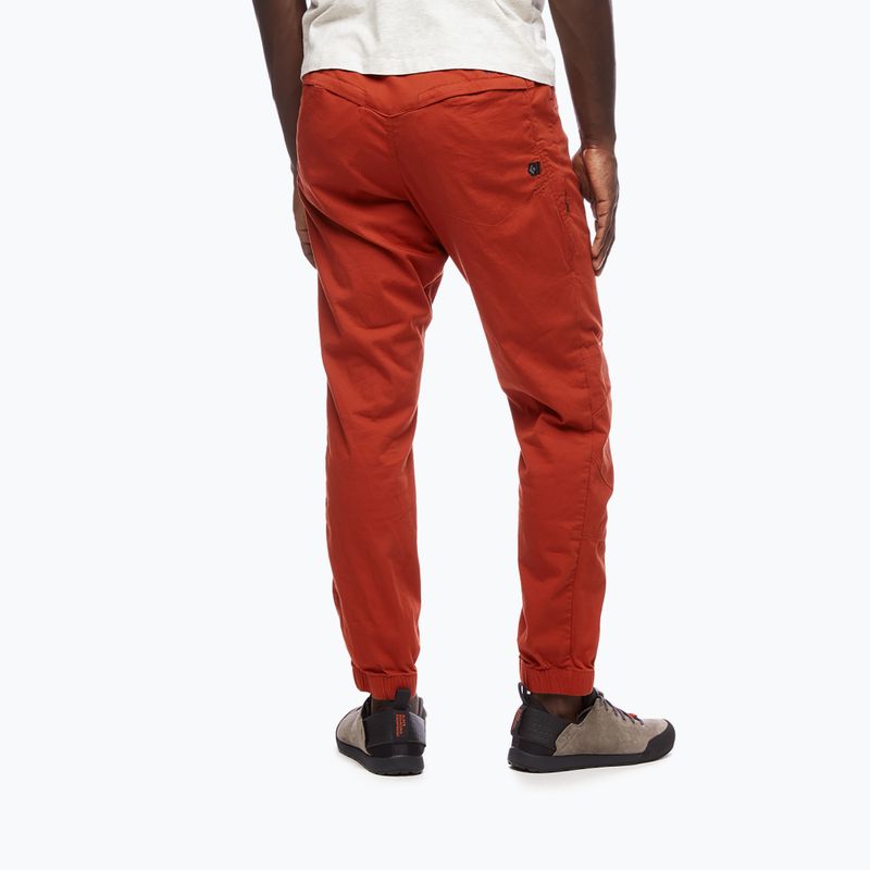 Spodnie wspinaczkowe męskie Black Diamond Notion red rock 2