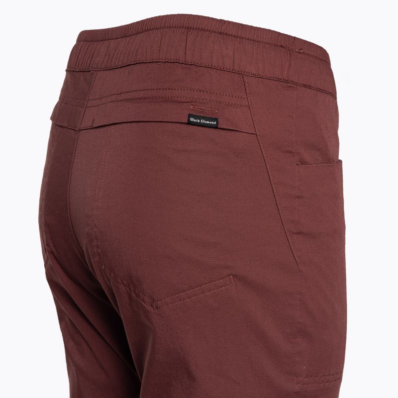 Spodnie wspinaczkowe damskie Black Diamond Notion SP cherrywood 6