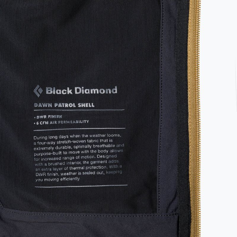 Kurtka softshell męska Black Diamond Dawn Patrol amber 4