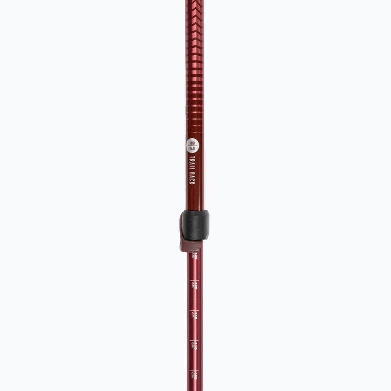 Kije trekkingowe Black Diamond Trail Back Trek dark crimson 6