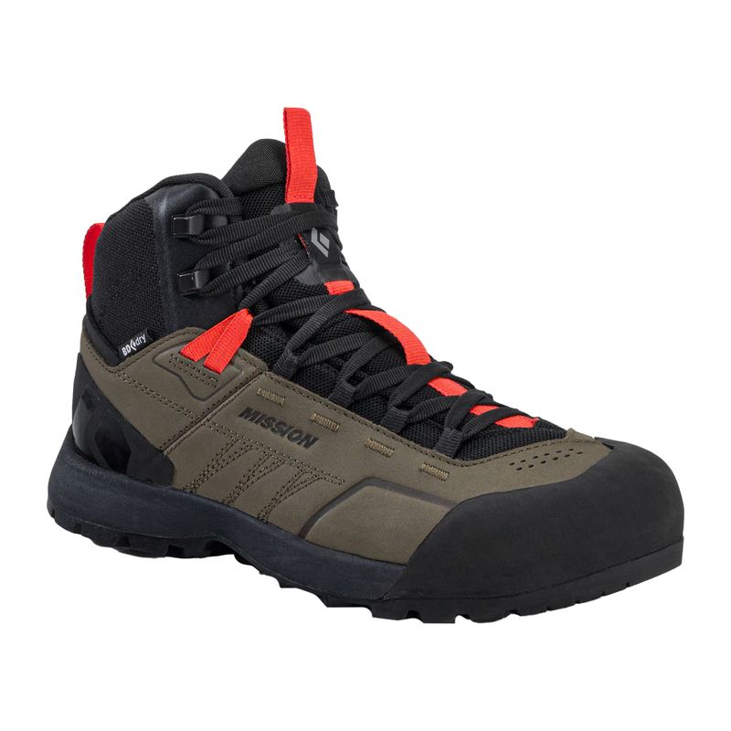 Buty podejściowe męskie Black Diamond Mission LT Mid WP Approach 2022 walnuts/octane