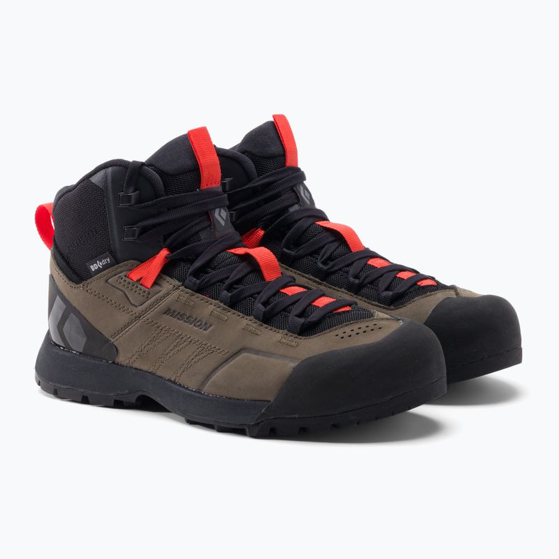 Buty podejściowe męskie Black Diamond Mission LT Mid WP Approach walnuts/octane 5