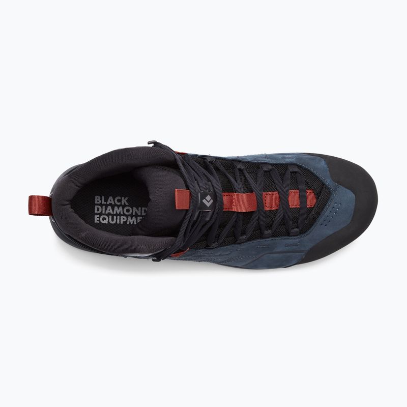 Buty podejściowe męskie Black Diamond Mission LT Mid WP Approach 2022 eclipse/red rock 10