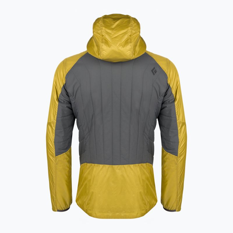 Kurtka hybrydowa męska Black Diamond Vision Hybrid Hoody sulphur 7