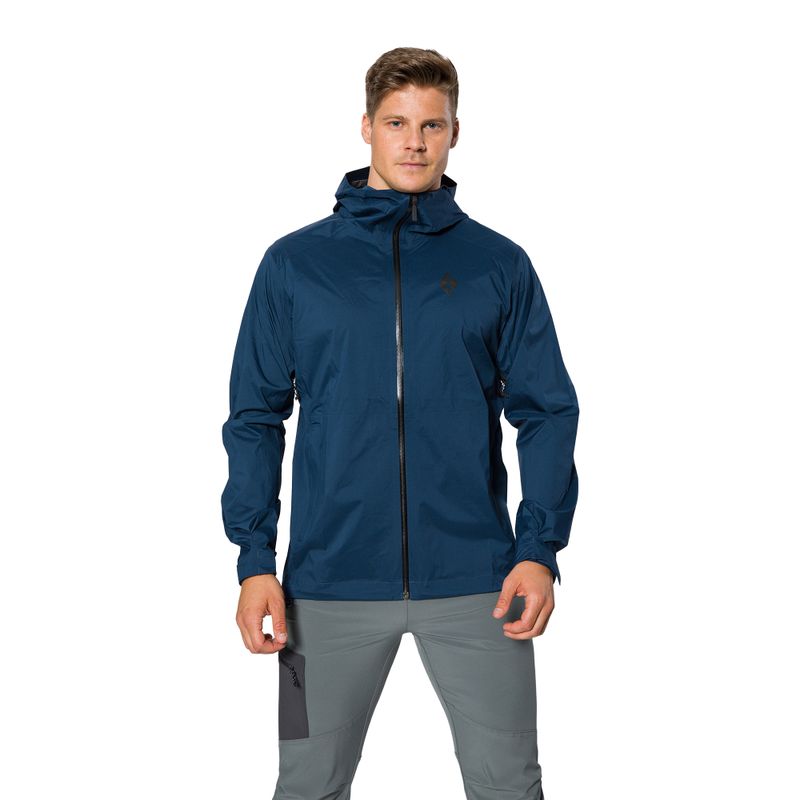 Kurtka przeciwdeszczowa męska Black Diamond Stormline Stretch indigo