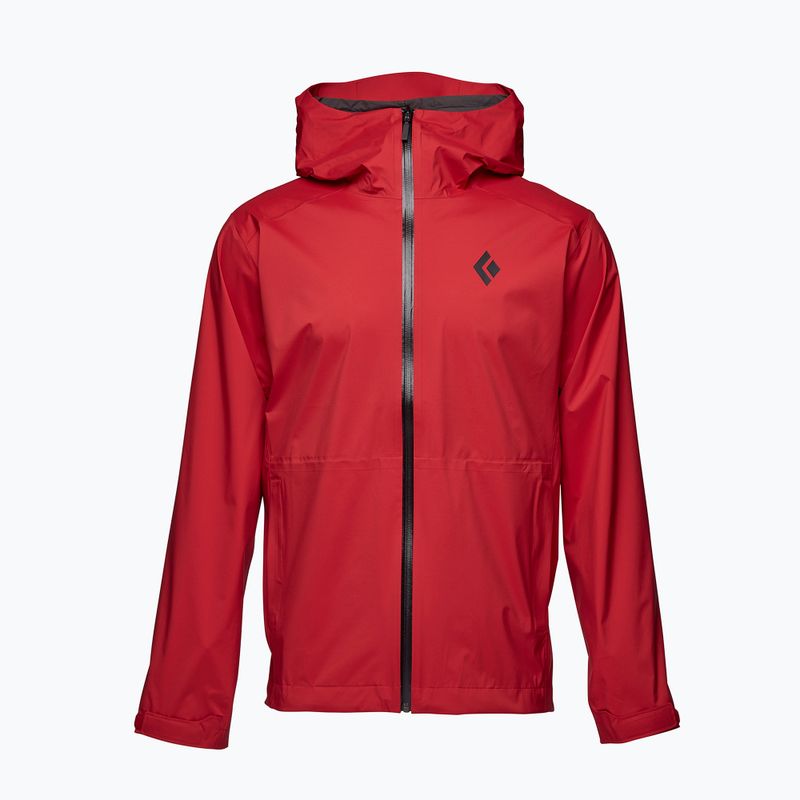Kurtka przeciwdeszczowa męska Black Diamond Stormline Stretch carmine 5